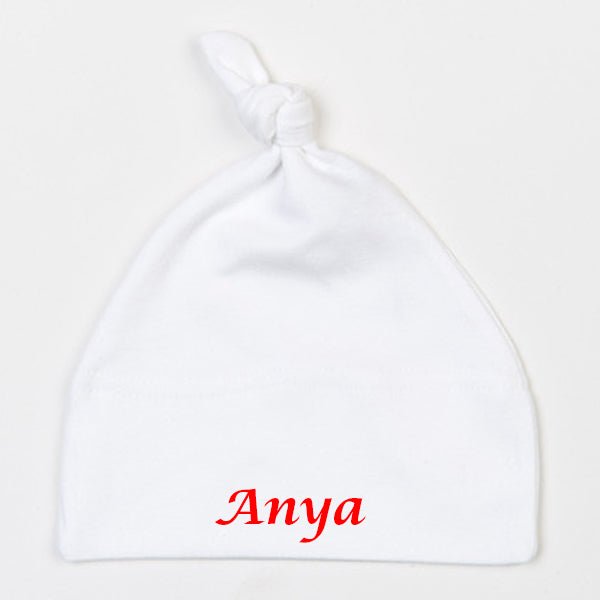 Babyhue med navn - miniCREATIVE
