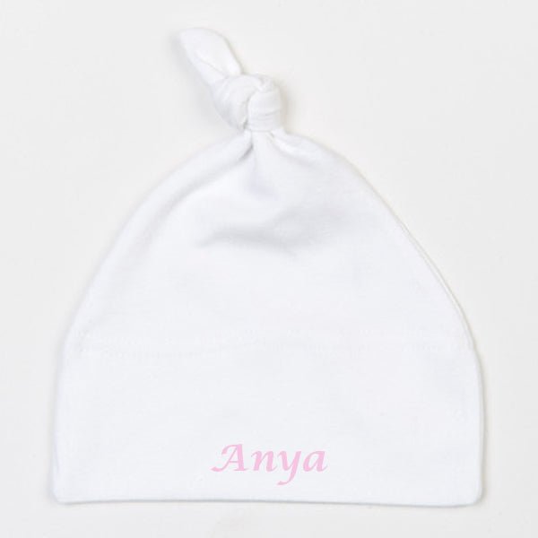 Babyhue med navn - miniCREATIVE