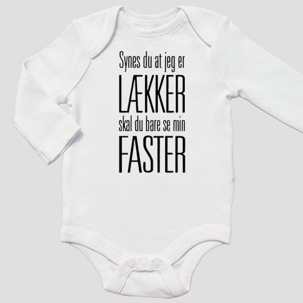 Bodystocking med tryk | Lækker faster - miniCREATIVE
