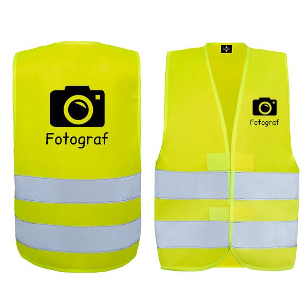 Refleksvest med tryk | Voksen - miniCREATIVE