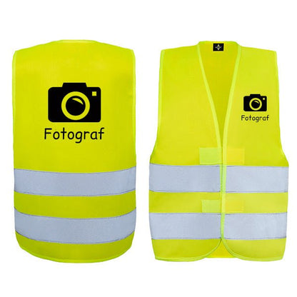 Refleksvest med tryk | Voksen - miniCREATIVE