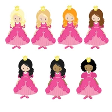 Vælg hus og hår farve til prinsessen på in personlige madkasse så det matcher dit barns