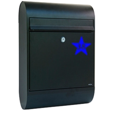 Stjerne figur til postkassen